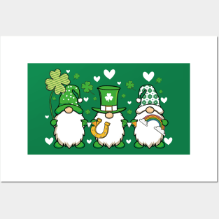 Shenanigans Coordinator St Patricks Day Gnomes Green Proud Posters and Art